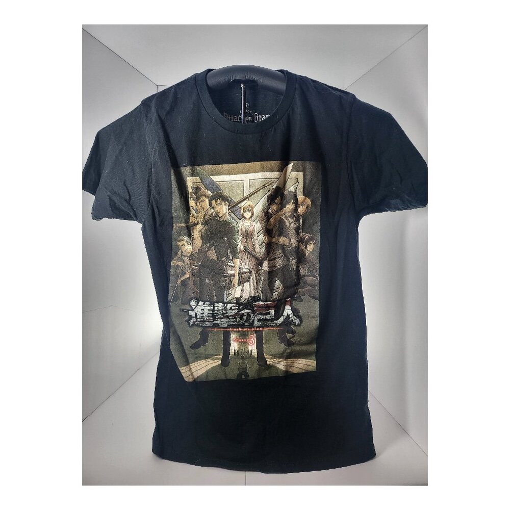 Attack On Titan, "Season 3" Shirt, SMALL